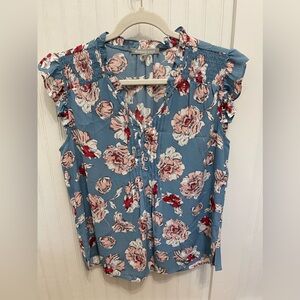 Daniel Rainn cap sleeve blouse